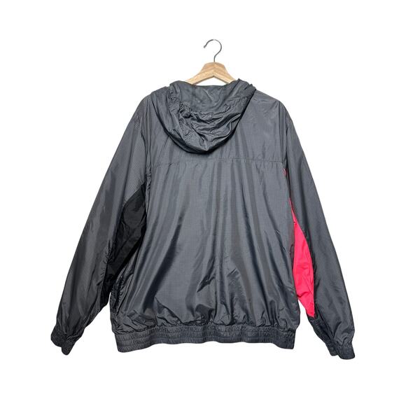 Hurley Men's 90s Jack Windbreaker Jacket Full Zip Gray Sz XL Lightweight Casual - Picture 9 of 16